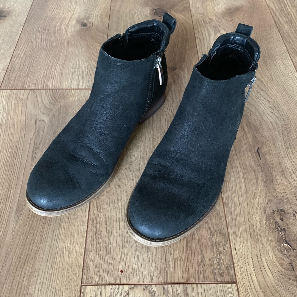 Franco Sarto leather booties